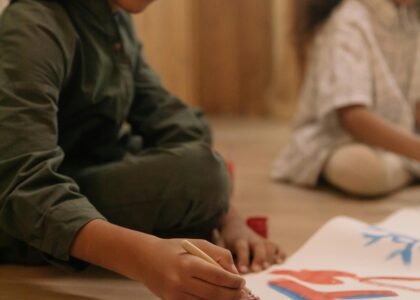 A child participating in activities at CJF Summer Camp, showcasing CJF America's programs that empower youth and foster community growth.